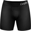 Crazy Dog T-Shirts Funny Fishing and Hunting Boxers for Men Sarcastic Deer Hunting and Fishing Joke Underwear for Guys(Bucking Dad)