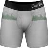 Crazy Dog T-Shirts Funny Fishing and Hunting Boxers for Men Sarcastic Deer Hunting and Fishing Joke Underwear for Guys(Pole Dance)