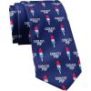 Crazy Dog T-Shirts Funny Ties for Dad Hilarious Graphic Neckties for Fathers Day Cool Dad Ties(Coolest Pop)