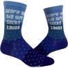 Crazy Dog T-Shirts Funny Womens Socks with Sarcastic Sayings and Cool Designs for Girls(Big Girl)