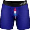 Crazy Dog T-Shirts Funnys Boxers for Dad Fathers Day Briefs Graphic Novelty Underwear for Dad(Coolest Pop)