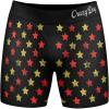 Crazy Dog T-Shirts Funnys Boxers for Dad Fathers Day Briefs Graphic Novelty Underwear for Dad(Dilf)