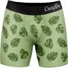 Crazy Dog T-Shirts Funnys Boxers for Dad Fathers Day Briefs Graphic Novelty Underwear for Dad(Paapasaurus)