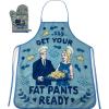 Crazy Dog T-Shirts Get Your Fat Pants Ready Funny Thanksgiving Dinner Graphic Kitchen Accessories