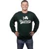 Crazy Dog T-Shirts I Clover Shenanigans Funny Saint Patricks Day Clover St Patty Unisex Sweatshirt(Forest Green)