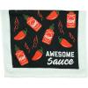 Crazy Dog T-Shirts If I Have to Stir Its Homemade Funny Kitchen Cooking Tea Towel(Awesome Sauce)