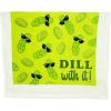 Crazy Dog T-Shirts If I Have to Stir Its Homemade Funny Kitchen Cooking Tea Towel(Dill With It)
