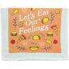 Crazy Dog T-Shirts If I Have to Stir Its Homemade Funny Kitchen Cooking Tea Towel(Eat Our Feelings)