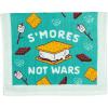 Crazy Dog T-Shirts If I Have to Stir Its Homemade Funny Kitchen Cooking Tea Towel(Smores Not Wars)