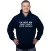 Crazy Dog T-Shirts Im Why We Cant Have Nice Things Funny Mocking Unisex Pull Over Hoodie(Navy)