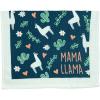 Crazy Dog T-Shirts Mama Bear Funny Cute Tough Best Mom Tea Towel(Mama Llama)
