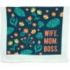 Crazy Dog T-Shirts Mama Bear Funny Cute Tough Best Mom Tea Towel(Wife Mom Boss)