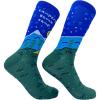 Crazy Dog T-Shirts Mens Funny Camping Socks With Awesome Graphics Hiking Socks for Men(Gonna Camp)