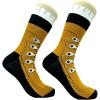 Crazy Dog T-Shirts Mens Funny Camping Socks With Awesome Graphics Hiking Socks for Men(Hiking Boots)