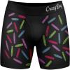 Crazy Dog T-Shirts Mens I Dont Have The Time Or The Crayons to Explain This Boxer Briefs Funny Underwear(Black)