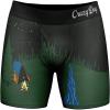 Crazy Dog T-Shirts Mens I Hate People Boxer Briefs Funny Camping Sarcastic Graphic Underwear for Guys(Multi)