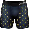 Crazy Dog T-Shirts Mens Noble Gases Boxer Briefs Funny Periodic Table Teacher Gag Gift Joke Novelty Underwear(Blue)