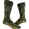 Crazy Dog T-Shirts My Feet Are Hiding Socks Funny Camo Army Print Novelty Footwear