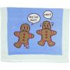 Crazy Dog T-Shirts Not Going to Lick Itself Funny Christmas Candy Tea Towel(Gingerbread Foot Hurts)