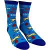 Crazy Dog T-Shirts Womens Animal Socks Cute Funny Socks with Fun Animals and Sarcastic Sayings(Dog Walking)