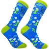 Crazy Dog T-Shirts Womens Animal Socks Cute Funny Socks with Fun Animals and Sarcastic Sayings(Mama Bird)