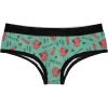 Crazy Dog T-Shirts Womens Dam Girl Panties Funny Cute Beaver Butt Compliment Graphic Bikini Brief Underwear(Multi)