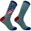 Crazy Dog T-Shirts Womens Empowering Socks Funny Footware for Girls to Make a Statement(Peace Sign)