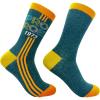 Crazy Dog T-Shirts Womens Empowering Socks Funny Footware for Girls to Make a Statement(Pro Roe)