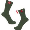 Crazy Dog T-Shirts Women’s Teacher Socks funny Sarcastic School Graphic Footwear for Ladies(Green)