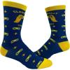 Crazy Dog T-Shirts Youth Gaming Socks Funny Nerdy Video Game System Controller Novelty Footwear(Classically Trained)