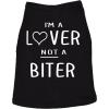 Dog Shirt Im A Lover Not A Biter Funny Clothes for Small Breed Daschund Corgi Funny Dog Puppy Shirt Black XXL