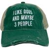 Trucker Green - Dogs and 3 People