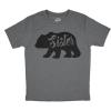 Toddler Sister Bear T Shirt Cute Funny Family Tee for Little Sister(Dark Heather Grey)