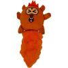 UFO and Aliens Dog Toy Funny Flying Saucer Stuffed Chew Toy with Hidden Treat Holes and Removable Aliens – Rip and Reveal Interactive Chew(Squirrel)