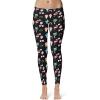 Womens Flamingo Leggings Funny Cute Tropical Vacation Palm Tree Yoga Pants for Ladies Funny Yoga Pants Animal Funny Summer Novelty Leggings for Women Flamingo L