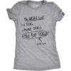 Womens My Wish List All The Dogs T Shirt Funny Christmas List Tee(Light Heather Grey)