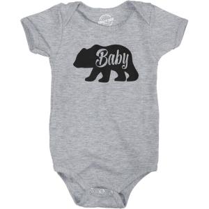Baby Bear Funny Infant Shirts Cute Boy Girl Newborn Creeper for Family Bodysuit