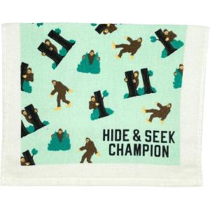 Crazy Dog T-Shirts Choose Your Weapon Funny Barbecue Cooking Utensils Tea Towel(Hide and Seek Champ)