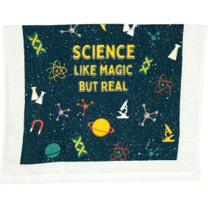 Crazy Dog T-Shirts Choose Your Weapon Funny Barbecue Cooking Utensils Tea Towel(Science Like Magic)