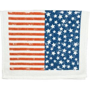 Crazy Dog T-Shirts Choose Your Weapon Funny Barbecue Cooking Utensils Tea Towel(Stars and Stripes)