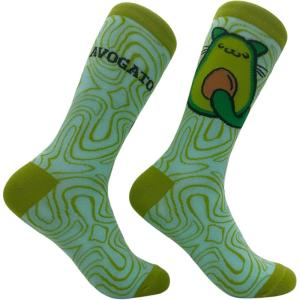 Crazy Dog T-Shirts Cute Cat Socks for Women Fun Socks with Kitties and Sarcastic Humor(Avogato)
