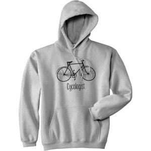Crazy Dog T-Shirts Cycologist Funny Psychology Biking Cyclist Pun Biker Doctor Unisex Hoodie