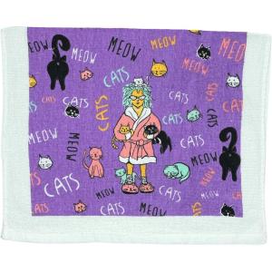 Crazy Dog T-Shirts Easily Distracted by Dogs Funny Puppy Pet Lovers Tea Towel(Cat Lady)