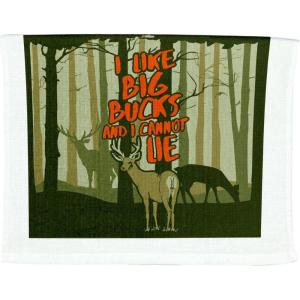 Crazy Dog T-Shirts Easily Distracted by Dogs Funny Puppy Pet Lovers Tea Towel(Like Big Bucks)
