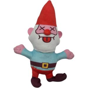 Crazy Dog T-Shirts Funny Gnome Catnip Toy for Cats – Sarcastic Christmas Gnome Design – Soft Plush Kicker for Indoor Play – Stuffed Holiday Novelty for Feline Fun(Gnome)
