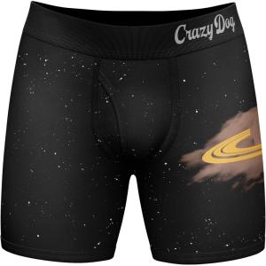 Crazy Dog T-Shirts Funnys Boxers for Dad Fathers Day Briefs Graphic Novelty Underwear for Dad(Gas Giant)