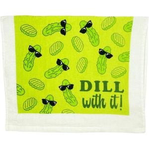 Crazy Dog T-Shirts If I Have to Stir Its Homemade Funny Kitchen Cooking Tea Towel(Dill With It)