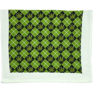 Crazy Dog T-Shirts Lets Get Basted Funny Turkey Dinner Drinking Tea Towel(Argyle Weed)