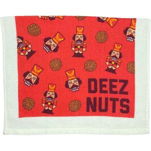 Crazy Dog T-Shirts Not Going to Lick Itself Funny Christmas Candy Tea Towel(Deez Nuts)
