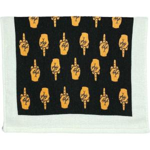 Crazy Dog T-Shirts The Secret Ingredient is Resentment Funny Bitter Kitchen Cook Tea Towel(Middle Finger)